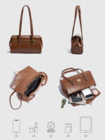 Niche Light Luxury High-end Underarm Bag Women's Spring and Summer New French Retro Shoulder Bag Exquisite Crossbody Bag - Image 5