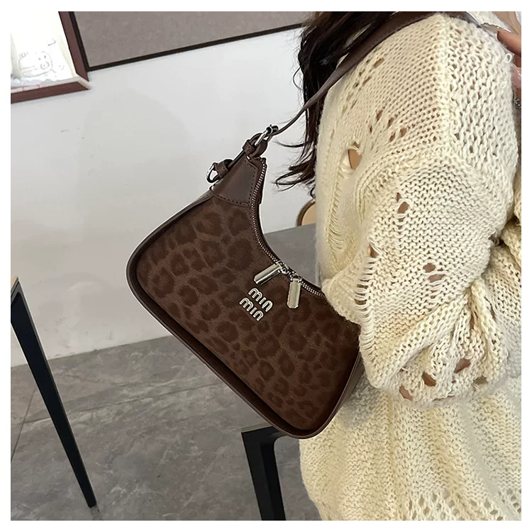 Niche Design Underarm Handbag for Women New High-End Versatile Shoulder Bag Fashionable Leopard Print Crossbody Bag 29 O1CN01MK0CbW1yV4NWMpiw3 2212088006583 0 cib