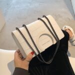 High-end Chain Small Bag Women's New Fashionable Fashionable All-match Crossbody Bag Texture Atmospheric Chain Shoulder Bag - Image 2
