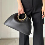 Niche Design French Style Elegant Handbag Metal Ring Cloud Bag Evening Bag Early Spring Premium Bag - Image 2