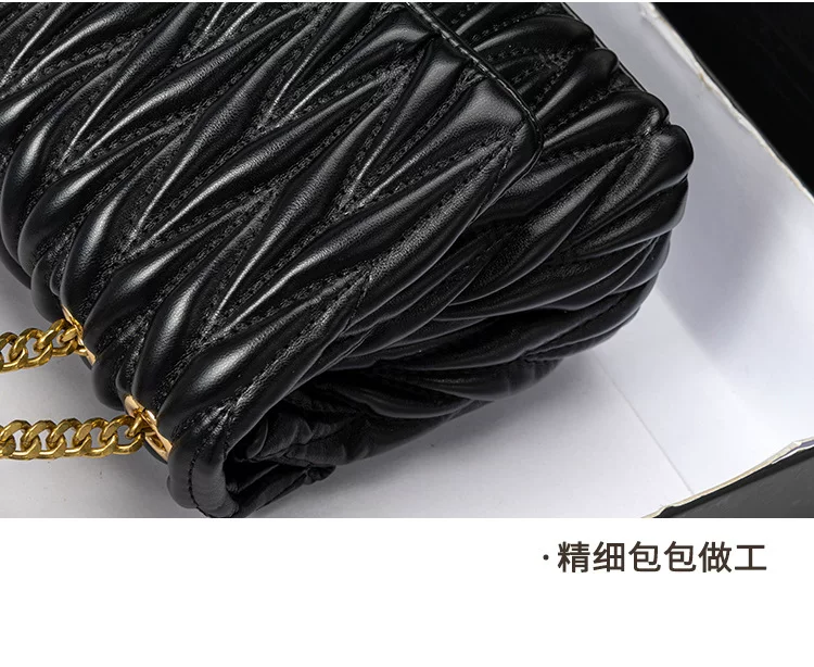 New Style Pleated Armpit Cloud Chain Bag Fashionable Versatile Accessible Luxury Genuine Leather Shoulder Crossbody Small Bag 24 O1CN01XeiRnI1RxZhKPaWmS 2219750442178 0 cib