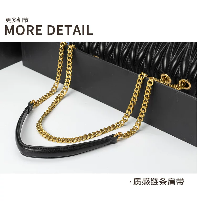 New Style Pleated Armpit Cloud Chain Bag Fashionable Versatile Accessible Luxury Genuine Leather Shoulder Crossbody Small Bag 22 O1CN01Ytue4h1RxZhJivoab 2219750442178 0 cib