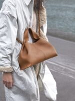 Cloud Dumpling Bag Women's New Cross-border Foreign Trade Popular Portable Lunch Box Bag French Texte Shoulder - Image 4