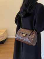 New Chain Small Fragrant Style Quilted Small Square Bag Single Shoulder Bag for Women - Image 2