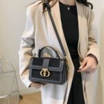 Retro Satchel Small Square Bag, New Autum Style, High-End Texture, Niche Design, Western Style, Accessible Luxury, Single Shoulder Cross-Body Bag - Image 4