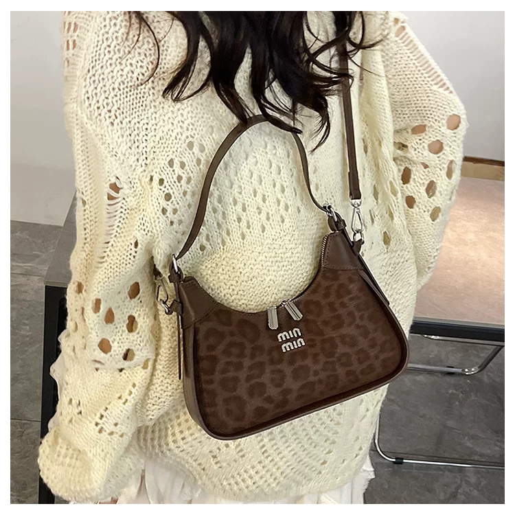 Niche Design Underarm Handbag for Women New High-End Versatile Shoulder Bag Fashionable Leopard Print Crossbody Bag 25 O1CN01pVOZm51yV4NYaCm8E 2212088006583 0 cib