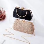 New Cheongsam Handbag Lace Sequins Fashion Banquet Evening Bag Dinner Clutch Bag Dress Shoulder Crossbody Bag - Image 4
