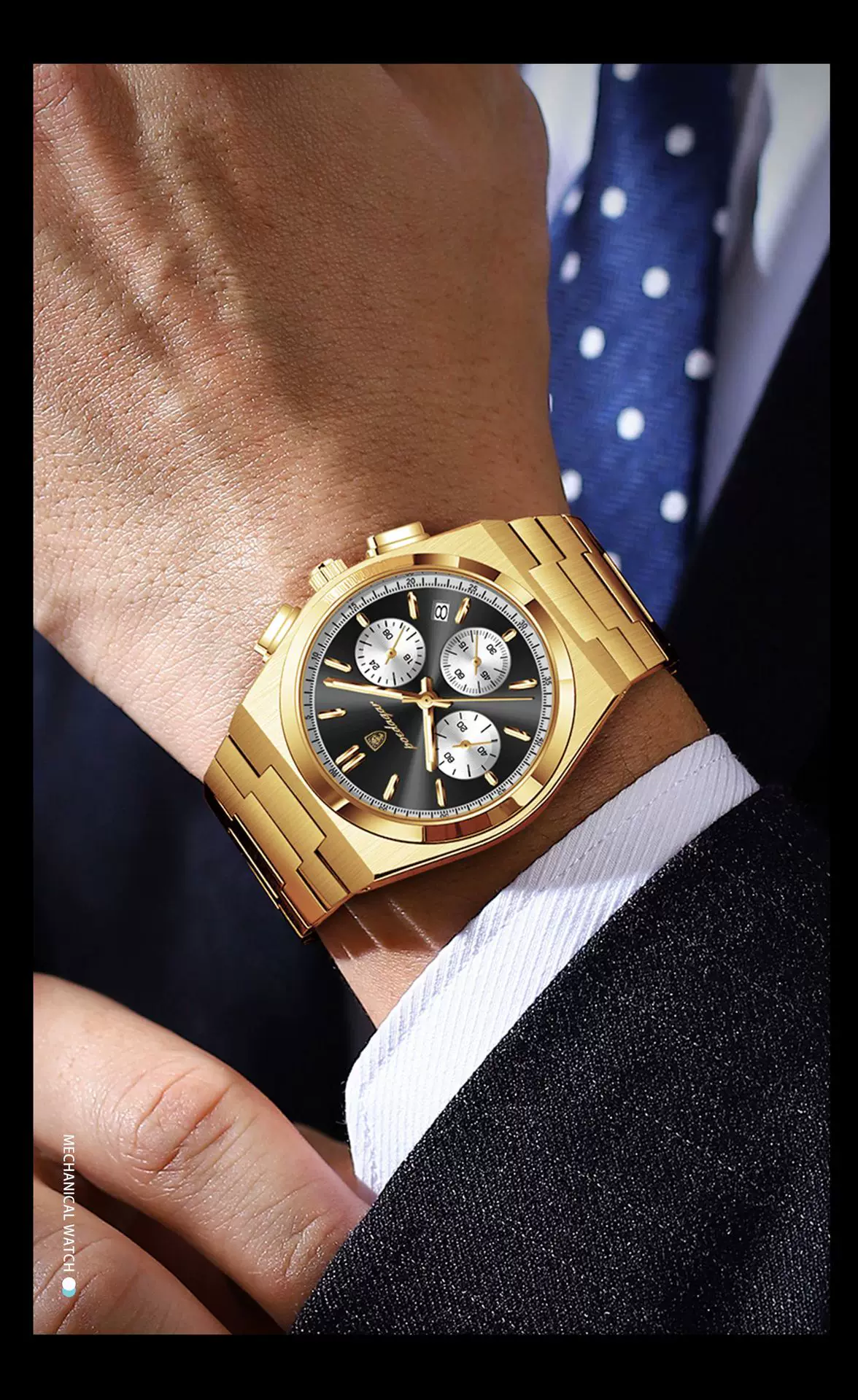 Poedagar New Men's Watch Multi-Functional Luxury Chronograph Luminous Quartz Watch Live Broadcast Foreign Trade Popular Watch 12 O1CN01tLjy0K1vgZU4awSsy 2219799256202 0 cib