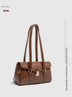 Niche Light Luxury High-end Underarm Bag Women's Spring and Summer New French Retro Shoulder Bag Exquisite Crossbody Bag - Image 2