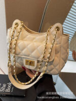 Diamond Chain Shoulder Bag Spring and Summer New Elegant Mature Women's Internet Celebrity Trendy Crossbody Bucket Bag - Image 2