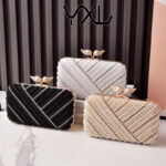 Pearl Evening Bag Cross-Border Party Dress Bag Banquet Women's Clutch Bag Manufacturer Direct Sales Cheongsam Bag - Image 2
