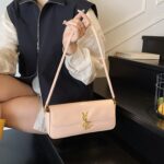 Cross-Border High-End Yangshulin Underarm Bag, Fashionable, Simple, Light Luxury Bags, Versatile Shoulder Bag, High-End Foreign Trade Small Square Bag - Image 3