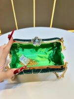 Women's Shiny Rhinestone Evening Bag Can Be Paired with Dress Evening Bag, Fashionable and Elegant Clutch Bag - Image 3