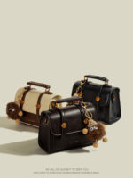 Fashionable Hand Carrying Small Square Bag Women's Korean-style Ins Fashionable High-end Shoulder Bag - Image 4