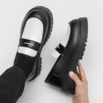 Men's New All-match British Business Trend Casual Thick Bottom Sports Non-slip Big Leather - Image 3