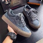Trendy Men's Skate Shoes American Niche Casual Shoes Autumn New Versatile Thick-Soled Red Canvas Shoes for Men - Image 3