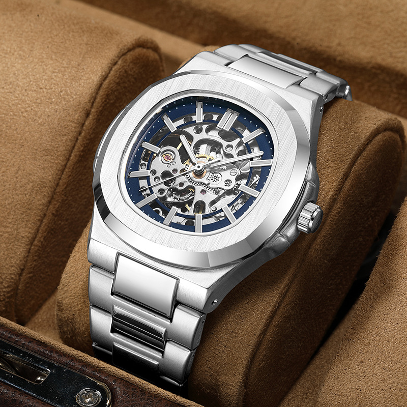 O1CN01CeQ2el1WaHRB3GYxw_2208757472804-0-cib.jpg Double-Sided Hollow Luminous Men's Watch Fully Automatic Mechanical Watch High-End Waterproof Men's Watch Alloy Foreign Trade Watch - Image 1