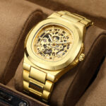 Double-Sided Hollow Luminous Men's Watch Fully Automatic Mechanical Watch High-End Waterproof Men's Watch Alloy Foreign Trade Watch - Image 2