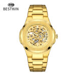 Double-Sided Hollow Luminous Men's Watch Fully Automatic Mechanical Watch High-End Waterproof Men's Watch Alloy Foreign Trade Watch - Image 5