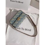 Hong Kong Mack Jankles soft leather niche design carriage small square bag high-grade tofu bag printed underarm bag - Image 4