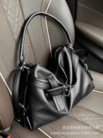 New Trendy Retro Tote Bag Fashionable Versatile Shoulder Bag Large Capacity Crossbody Bag - Image 2