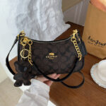 New Style Elegant Stylish Fashion Trendy Retro Simple Small Square Bag Single Shoulder Crossbody Bag