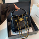 Retro Frosted Tote Bag with High Aesthetic Value, Chanel-Style Quilted Chain Cross-Border Shoulder - Image 2