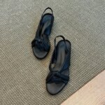 Simple Open-Toe, Round-Toe Cross-Strap Wedge Sandals for Women, Super Versatile Roman Sandals - Image 4