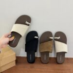 Slippers for Outer Wear Summer New Korean Style Retro Resort Style Versatile Sandals Soft Flat Bottom Seaside Beach Sandals - Image 5