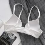 Anti-Sagging Front Button Bra, Large Breasts Appear Smaller, Seamless Intimates, Women's Underwired Thin Style, Push-Up Bra, Push-Up Set - Image 3