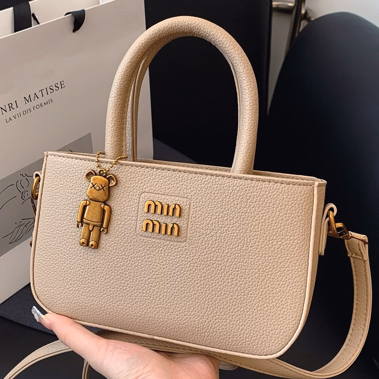 O1CN01pepzuJ1Bs2zJbW73x_0-0-cib.jpg High-End Luxury Handbag for Women New Vintage Lychee Pattern Crossbody Bag Commuter Shoulder Small Square Bag - Image 1