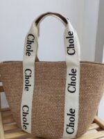 Seaside Woven Bag Straw Woven Bag Women's Summer Vegetable Basket Bag Beach Bag Holiday Bag Women's Bag New Fashion Ins Style - Image 3