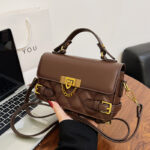 New Trendy Fashion Quilted Handbags Versatile Ins Niche Single Shoulder Crossbody Bag