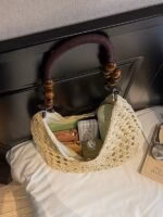 Super Popular Instagram-Style Lazy Woven Straw Bag for Women, Large Capacity Bohemian Style Beach Bag for Seaside Vacation - Image 4