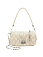 Summer New Style Elegant Fashion Rhinestone Chain Fairy Bag Niche Single Shoulder Crossbody Underarm Bag Pleated Small Bag - Image 5